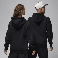 Nike Jordan Flight Fleece чоловічі Pullover Толстовка з капюшоном колір чорний