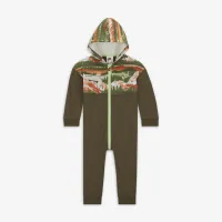 Nike Sportswear Snow Day Hooded Coverall Baby Coverall цвет зеленый