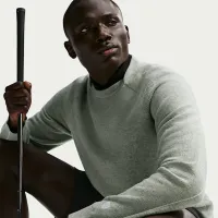 Nike Tailoцвет красный Performance мужские Crew-Neck для гольфа Crew-Neck Top цвет зеленый