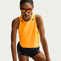 Nike AeroSwift жіноча Dri-FIT ADV Cropped Running Tank Top Orange