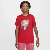Nike Sportswear Big детские футболка цвет красный