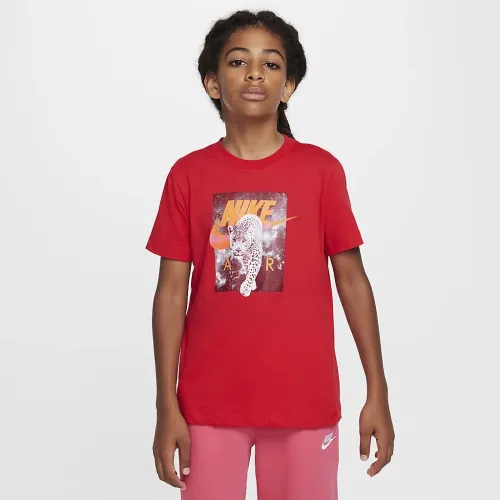 Nike Sportswear Big дитячі футболка колір червоний