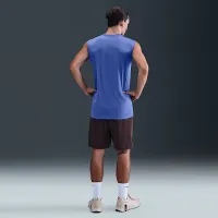 Nike Dri-FIT Legend чоловічі Sleeveless Fitness футболка блакитний