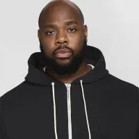Nike Standard Issue чоловічі Dri-FIT Full-Zip баскетбольні Толстовка з капюшоном колір чорний
