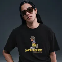 Nike SB Max90 Skate футболка колір чорний
