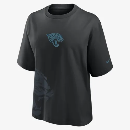 Jacksonville Jaguars Boxy жіноча Nike NFL футболка колір чорний