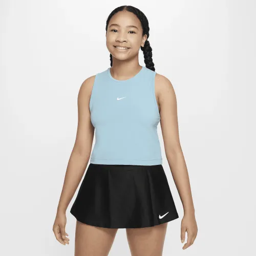Nike Pro Girls' Dri-FIT тренувальні Tank Top блакитний