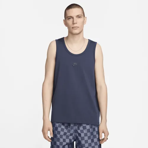 Nike Sportswear Premium Essentials чоловічі Tank блакитний