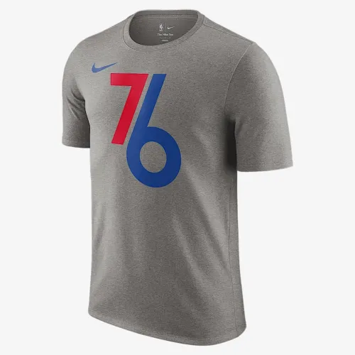 Philadelphia 76ers Essential City Edition чоловічі Nike NBA футболка колір сірий