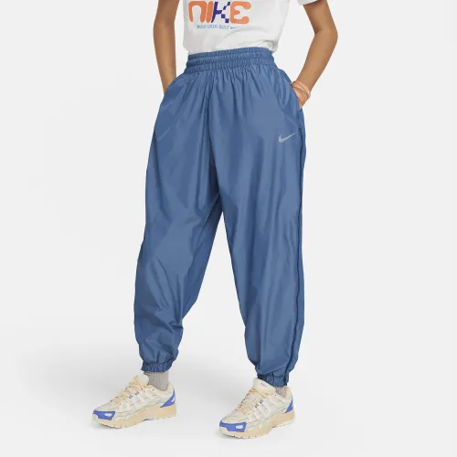 Nike Sportswear Big дитячі (Girls') Woven Pants блакитний