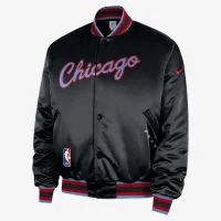 Chicago Bulls City Edition чоловічі Nike NBA Premium Куртка колір чорний