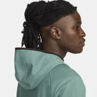 Nike Tech чоловічі Lightweight Knit Full-Zip Толстовка з капюшоном колір зелений