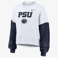 Penn State Nittany Lions Primetime жіноча Nike College Pullover Crew колір білий