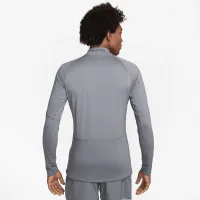 Nike Pro мужские Dri-FIT Warm Long-Sleeve Fitness Mock цвет серый