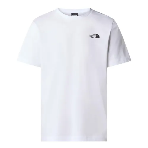 Футболка The North Face цвет красныйbox 0A87NPFN41 - Белая