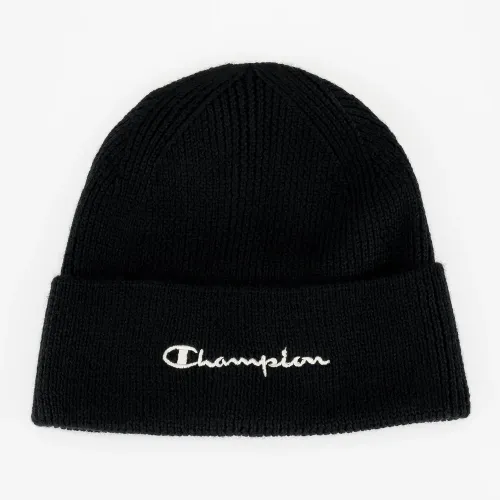 Шапка Champion Eco-Future Beanie 805668-KK001 -  Черная