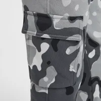 Nike Sportswear Club Fleece Big дитячі Camo Cargo Pants колір сірий