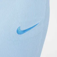 Nike Game, Swoosh, Match! Little детские Quarter-Zip Ribbed Top and лосины набор синий