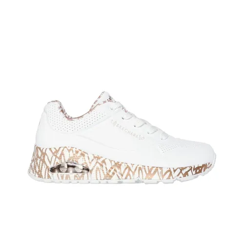 Кроссовки Skechers x JGoldcrown Uno Loving Love 155506WTRG - Белые