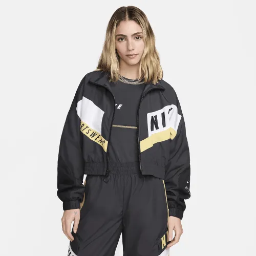 Nike Sportswear женская Woven Куртка цвет серый