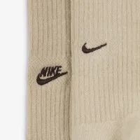 Nike Everyday Cushioned Crew носки (2 пары) цвет коричневый