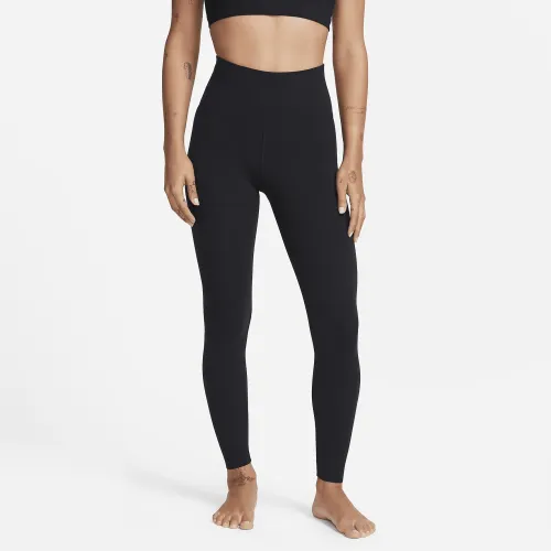 Nike Yoga Dri-FIT Luxe жіноча З високою талією 7/8 Infinalon лосіни колір чорний