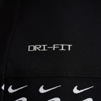 Nike Dri-FIT All Day Play Little дитячі Hemmed футболка колір чорний