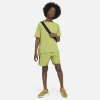 Nike Multi Big детские (для мальчиков) Dri-FIT тренировочные Top цвет зеленый