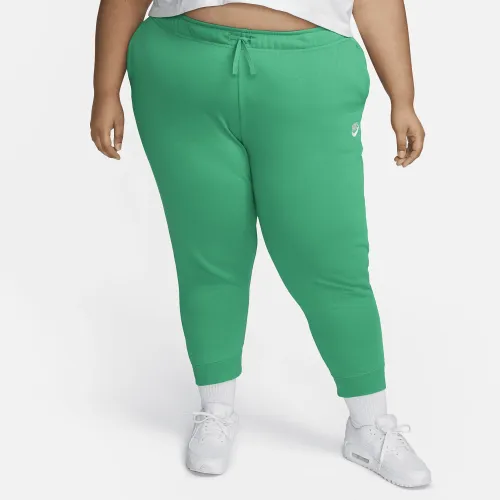 Nike Sportswear Club Fleece женская Mid-Rise Joggers (большие размеры) цвет зеленый