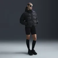 Nike Sportswear Metro Puffer женская Therma-FIT Loose Hooded Куртка цвет черный