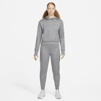 Nike Therma-FIT One женская Pullover Толстовка с капюшоном цвет серый