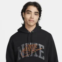 Nike Club Fleece мужские Pullover Толстовка с капюшоном цвет черный