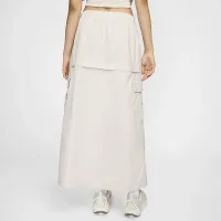 Nike Sportswear Essential женская Mid-Rise Woven Cargo Midi юбка цвет коричневый
