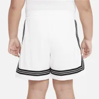 Nike Dri-FIT Fly Crossover Big детские (Girls') баскетбольные шорты (Extended Size) цвет белый