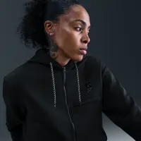 Nike Sabrina Dri-FIT Loose Full-Zip баскетбольные Толстовка с капюшоном цвет черный