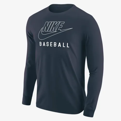 Nike Swoosh чоловічі Baseball Long-Sleeve футболка блакитний