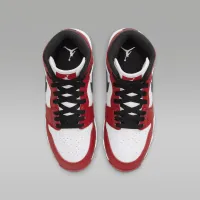 Nike Jordan 1 Mid Little/Big детские Cleats цвет белый
