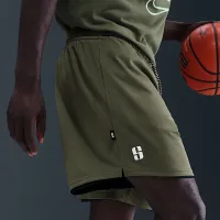 Nike Sabrina Dri-FIT Reversible баскетбольні шорти колір зелений