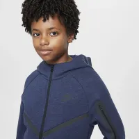 Nike Sportswear Tech Fleece Big дитячі Full-Zip Толстовка з капюшоном блакитний