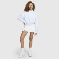 Nike Sportswear Phoenix Fleece женская Over-оверсайз Crew-Neck Graphic свитшот синий