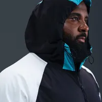Nike Tech мужские Woven Windrunner Full-Zip Куртка цвет черный