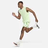 Nike Solar Chase мужские Dri-FIT Sleeveless Running Top цвет зеленый