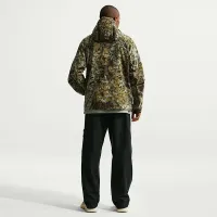 Nike Tech мужские Woven Full-Zip Windrunner Куртка цвет коричневый