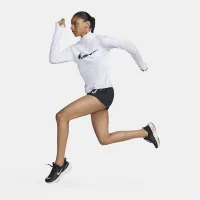 Nike Swoosh женская Dri-FIT 1/4-Zip Mid Layer цвет белый