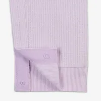Nike Essentials Baby Short Sleeve Waffle Knit Coverall цвет фиолетовый