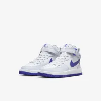 Nike Force 1 Mid EasyOn Little дитячі Кросівки колір сірий