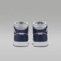Nike Air Jordan 1 Mid чоловічі Кросівки колір білий