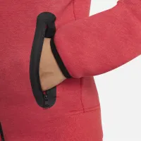 Nike Sportswear Tech Fleece Big дитячі (для хлопчиків) Full-Zip Толстовка з капюшоном колір червоний