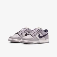 Nike Dunk Low Big детские Кроссовки цвет серый