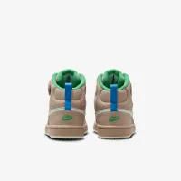 Nike Court Borough Mid 2 SE Little дитячі Кросівки колір коричневий